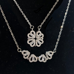 LuckAmore™ Magnetic Heart Necklace — Unlock Love’s Spark with Every Glance