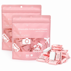 PureMist™ Compressed Cotton Towels — Instant Freshness and Silky Softness Wherever You Go