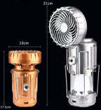 6 in 1 Portable Solar LED Camping Lantern