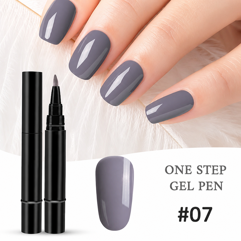 VeraBella™ All-in-One Gel Pen — Flawless, Fade-Proof Nails That Shine Through Everything