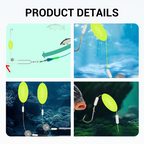 HydroGlide™ Dual-Hook Rig — Hook More Fish Without the Snag Frustration