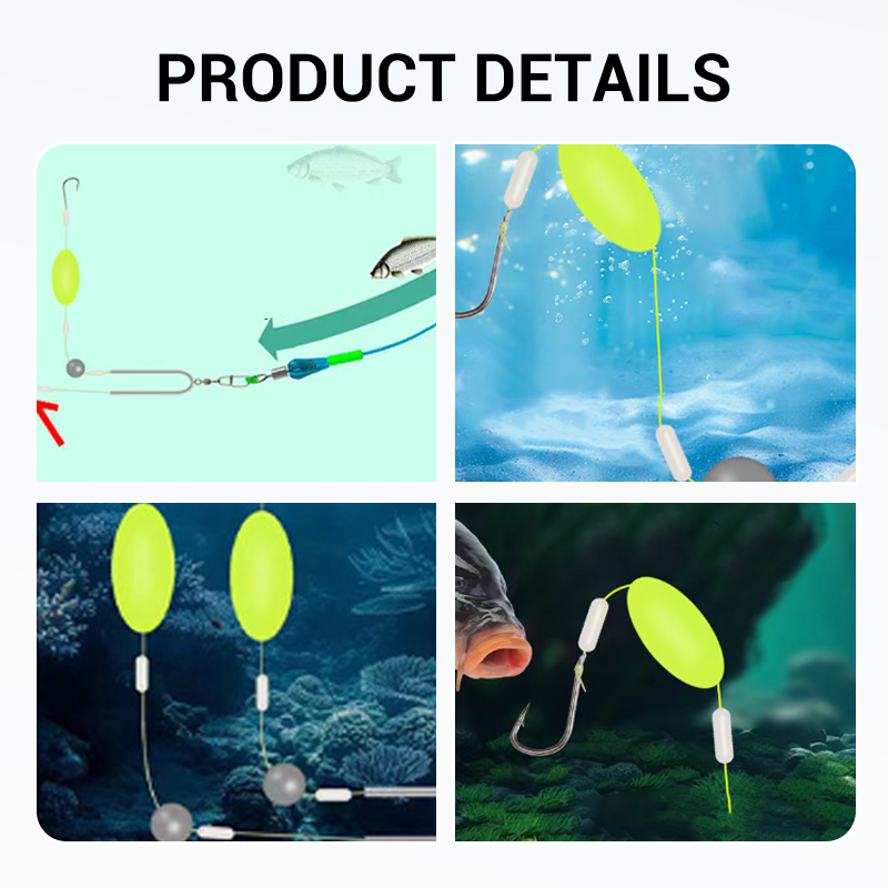 HydroGlide™ Dual-Hook Rig — Hook More Fish Without the Snag Frustration