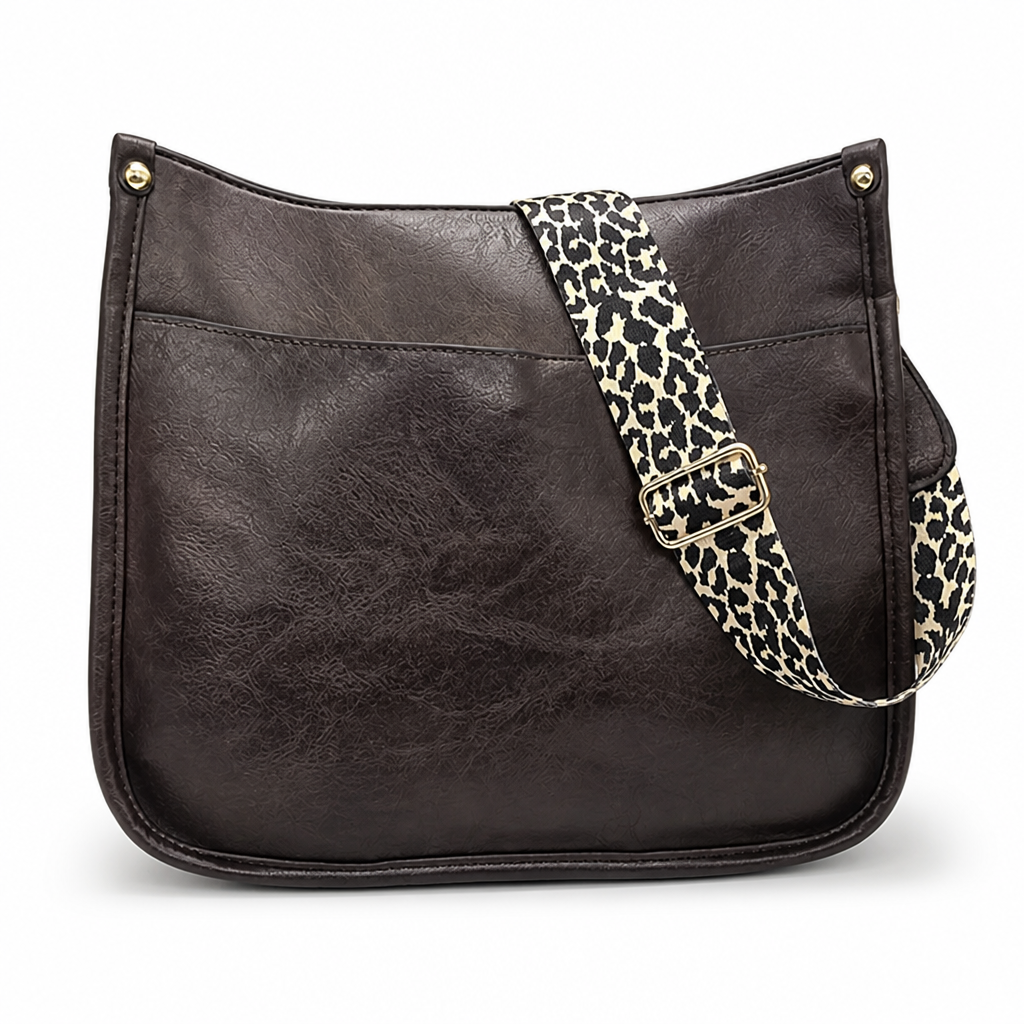 Novessara™ Saddle Bag — Command Every Room with Effortless Vegan Luxury and Bold Style