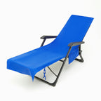 ShoreEase™ Sun Lounger Towel — Escape Sand Hassles with Instant Dry Comfort and Secure Storage