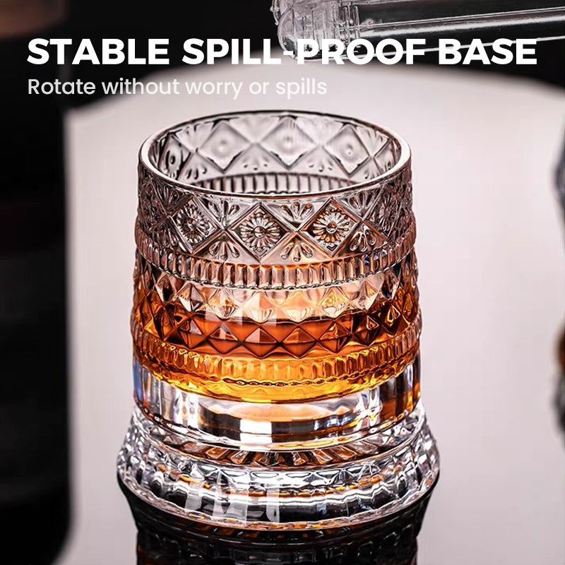 SipSpin™ — Transform Your Whiskey Into a Mesmerizing Moment of Relaxation and Style