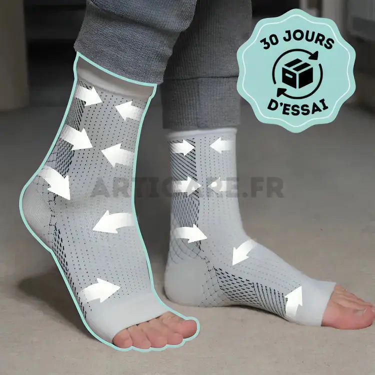 Anti-Fatigue Compression Socks™ — Walk Pain-Free and Power Through Every Step with Confidence (1+1 FREE TODAY!)