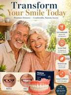 LuxeDentia™ — Feel Every Moment with a Jaw-Dropping, Natural Smile Tailored Just for You
