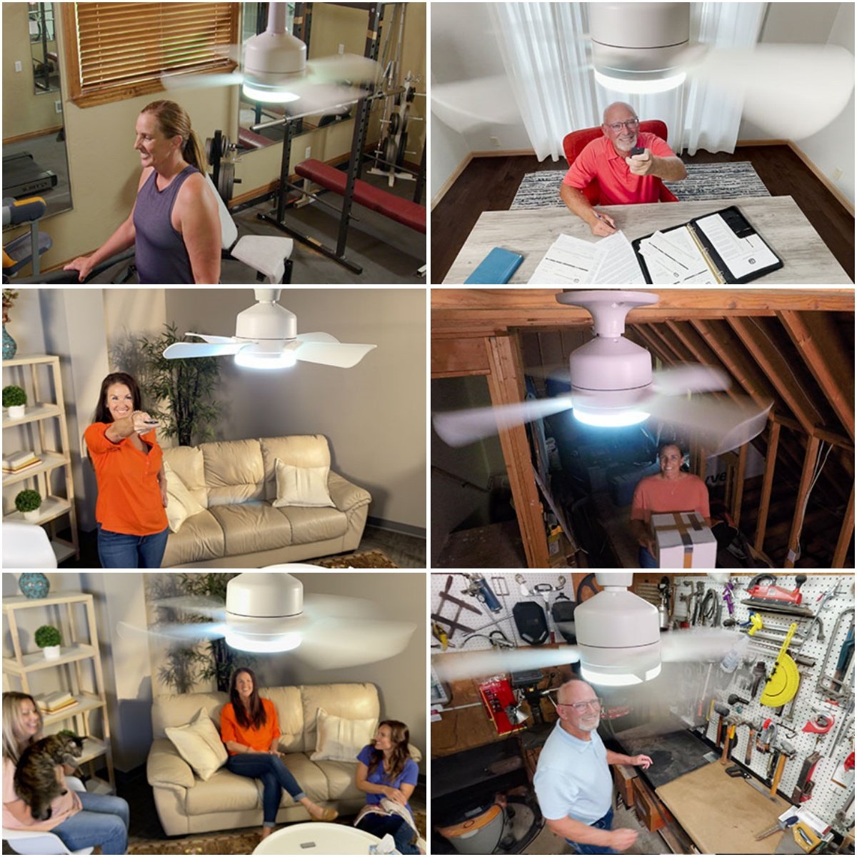 AeroLuma™ 40W LED Ceiling Fan Light — Instant Cool Comfort and Brilliant Glow, No Hassle Needed
