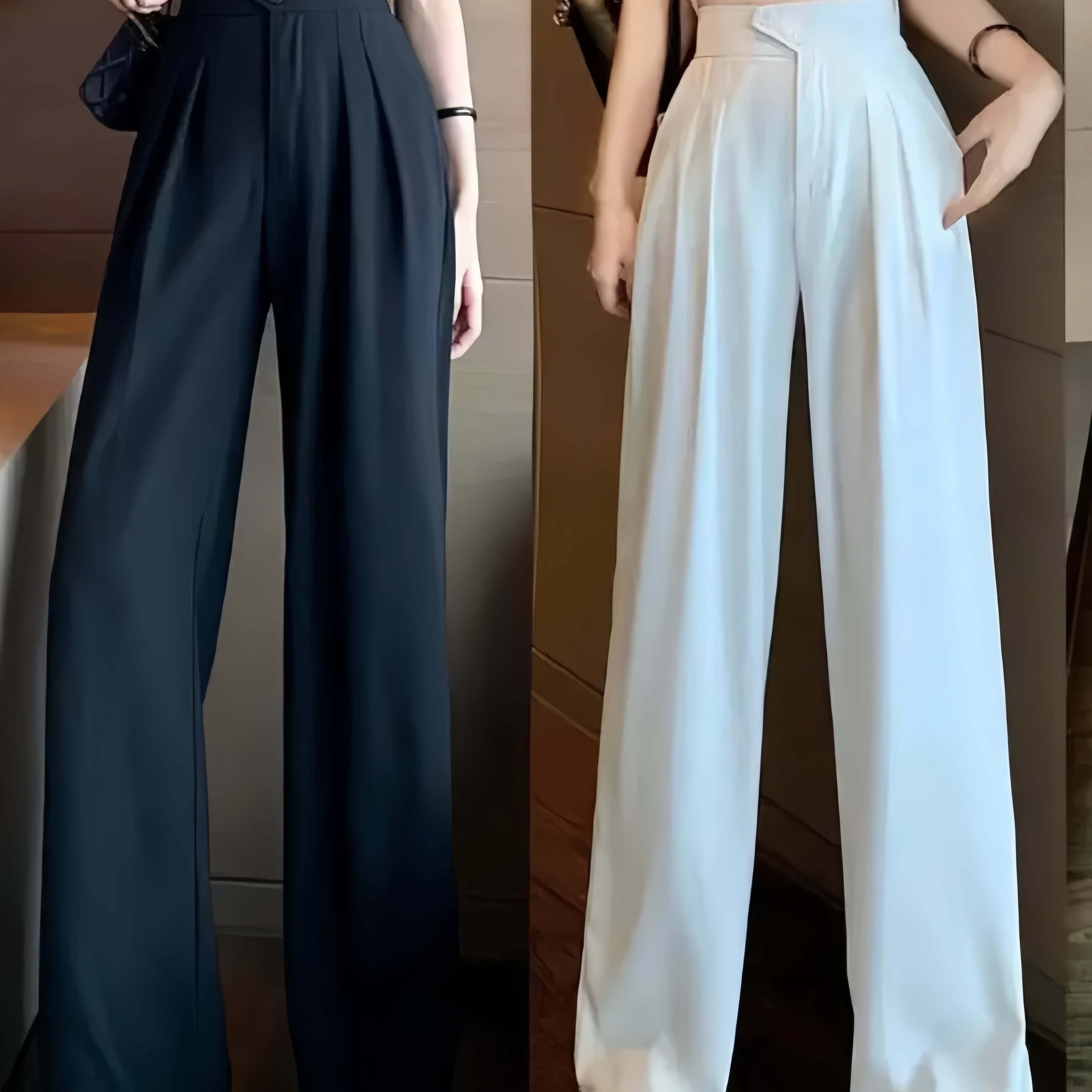 LuminaCurve™ Wide Leg Pants — Sculpt Your Silhouette with Weightless Comfort Every Step