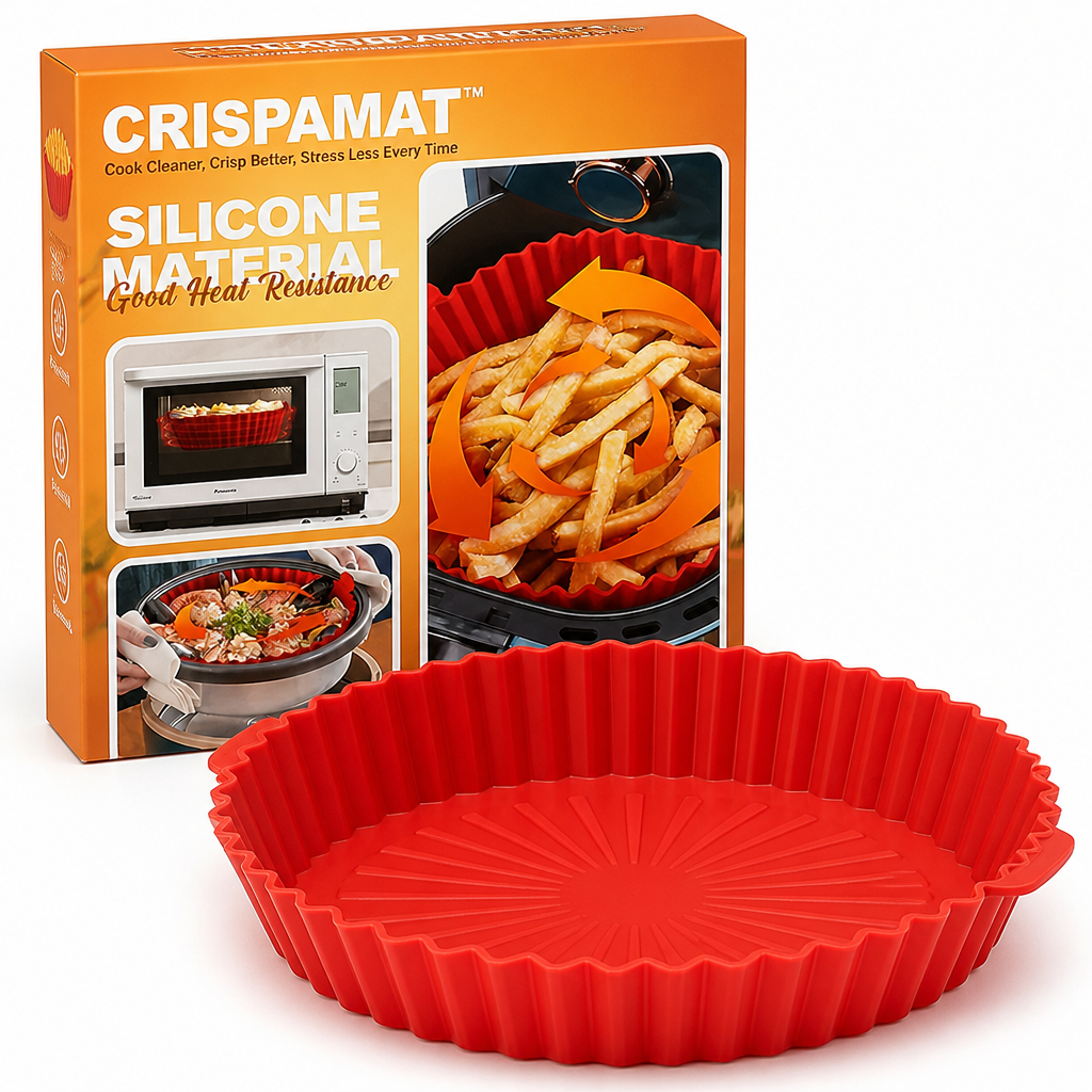 CrispaMat™ — Cook Cleaner, Crisp Better, Stress Less Every Time