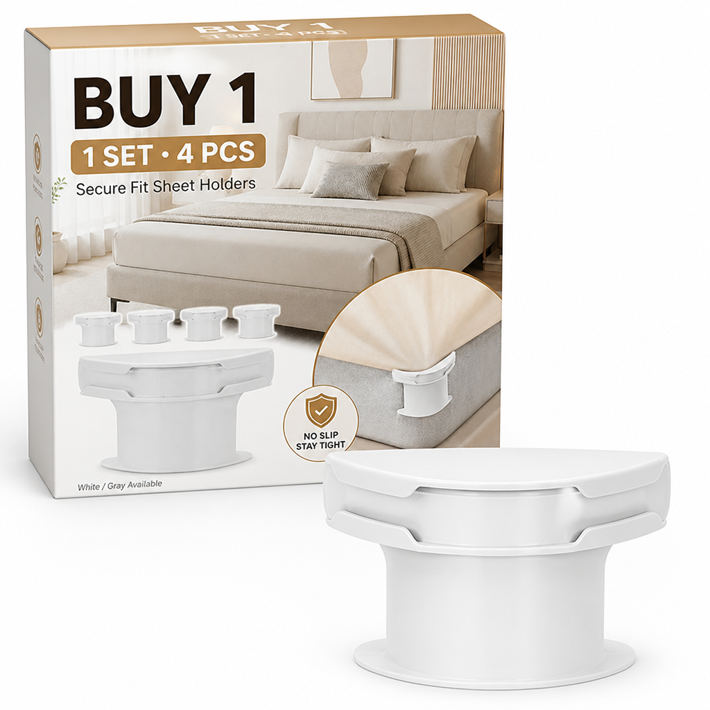 TuckTidy™ — Wake Up to a Neat Bed Without the Morning Sheet Tuck-in