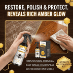 Luxerra™ Wood Glow Spray — Instantly Revive and Protect Your Wood’s Natural Beauty Without Effort