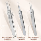DermaSculpt™ Tweezers Set — Unlock Flawless, Confident Skin with Precise, Pain-Free Extraction