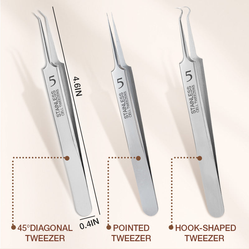 DermaSculpt™ Tweezers Set — Unlock Flawless, Confident Skin with Precise, Pain-Free Extraction