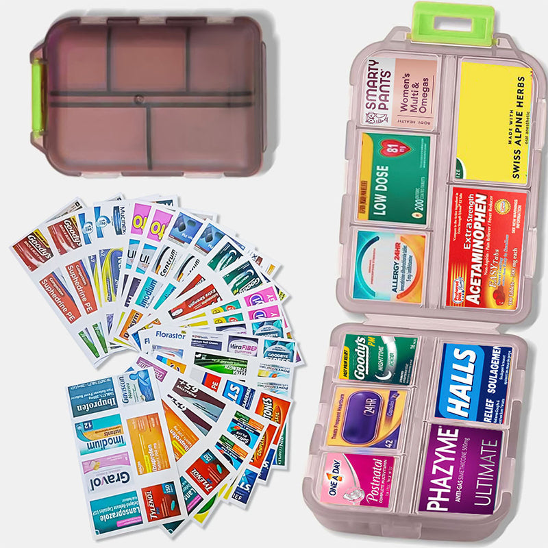 Travel Pill Organizer Box™ — Pocket-Sized Power to Keep Your Meds Safe and Sorted Everywhere