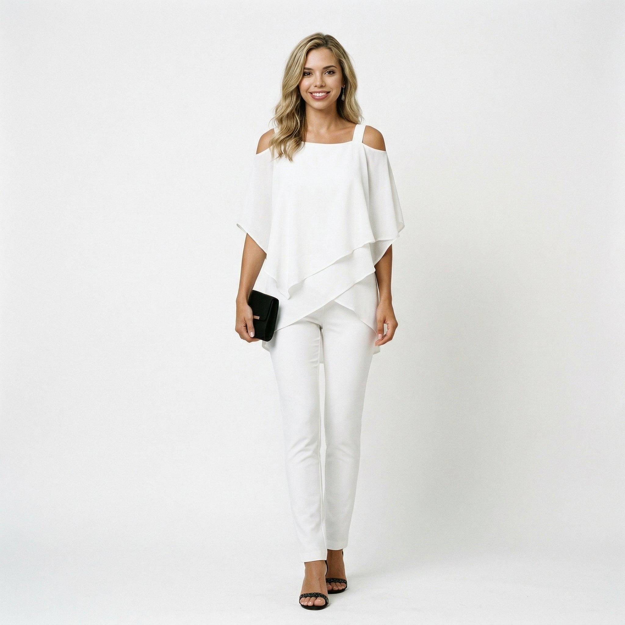 VeraLuxe™ Off-The-Shoulder Blouse— Unleash Effortless Glamour and Confidence Wherever You Go