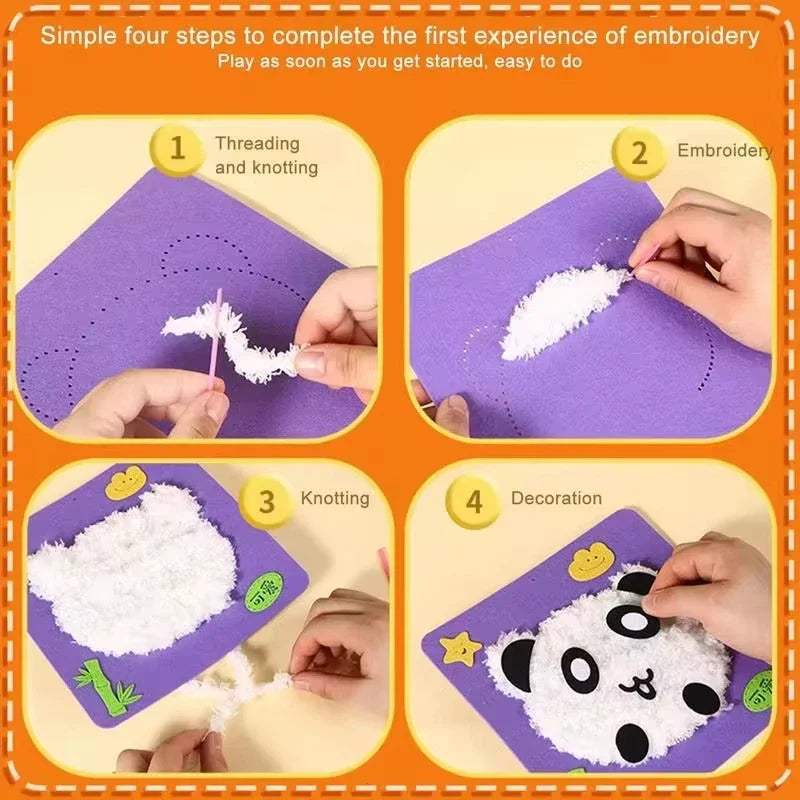 CraftJoy™ — Spark Your Child’s Confidence with Every Colorful Stitch