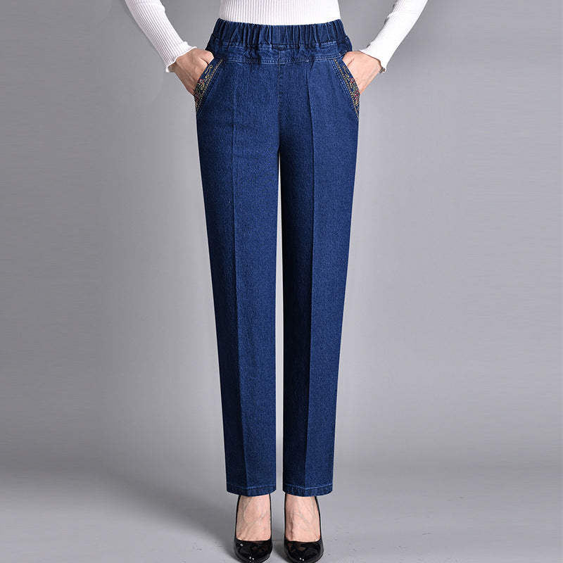 LuxeLoom™ Stretch Jeans — Embrace All-Day Comfort and Flawless Curves That Move With You