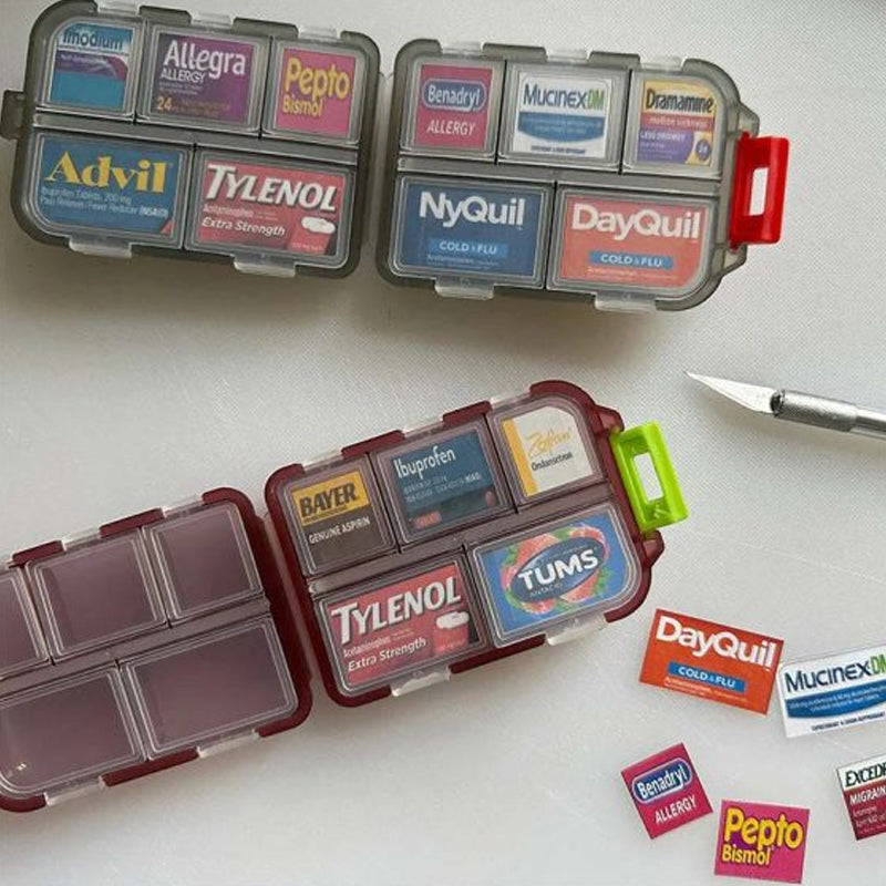 Travel Pill Organizer Box™ — Pocket-Sized Power to Keep Your Meds Safe and Sorted Everywhere