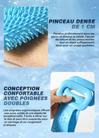 Silicone Bath Belt Exfoliating Brush