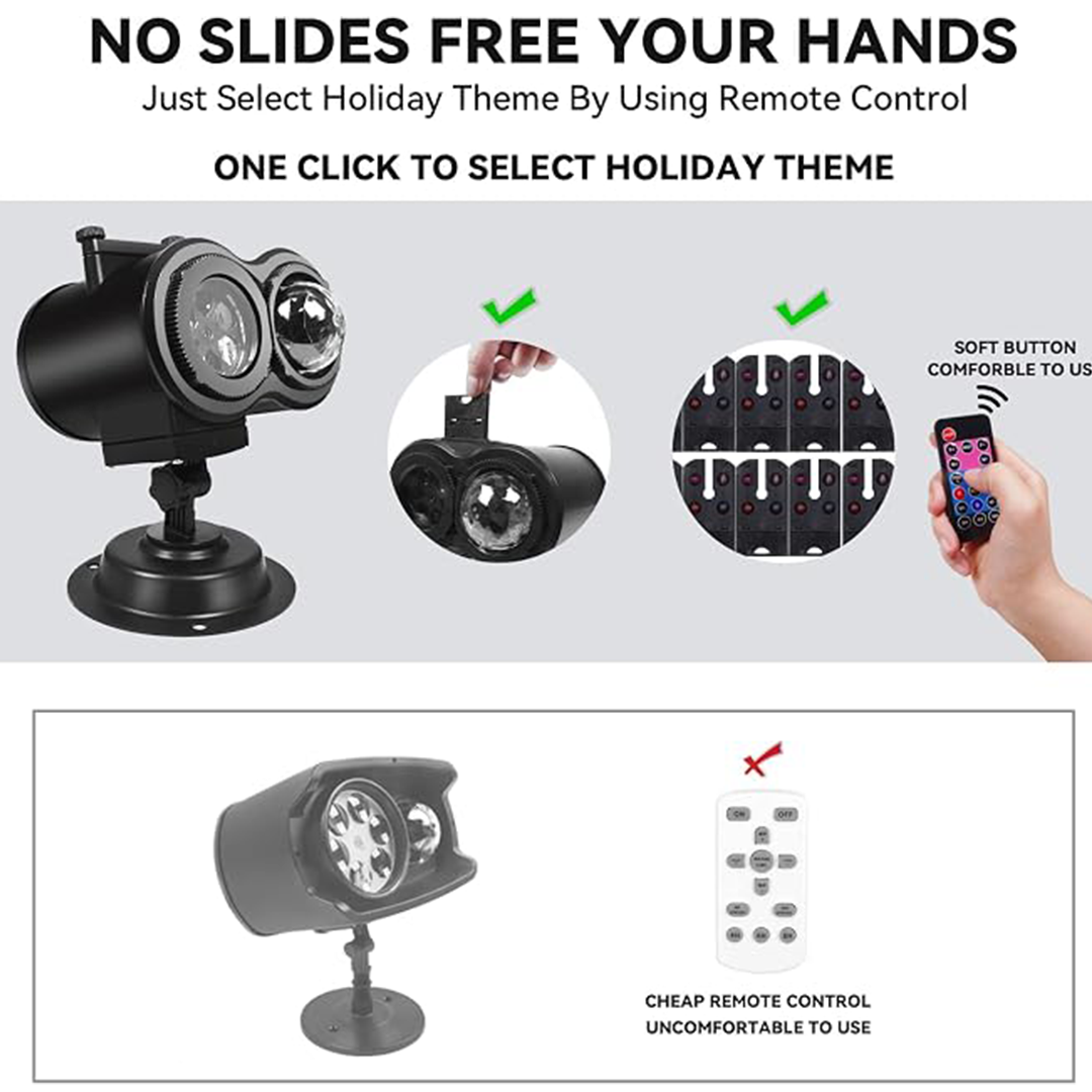 PhantomLume™ — Command Every Eye with Jaw-Dropping Halloween Projections
