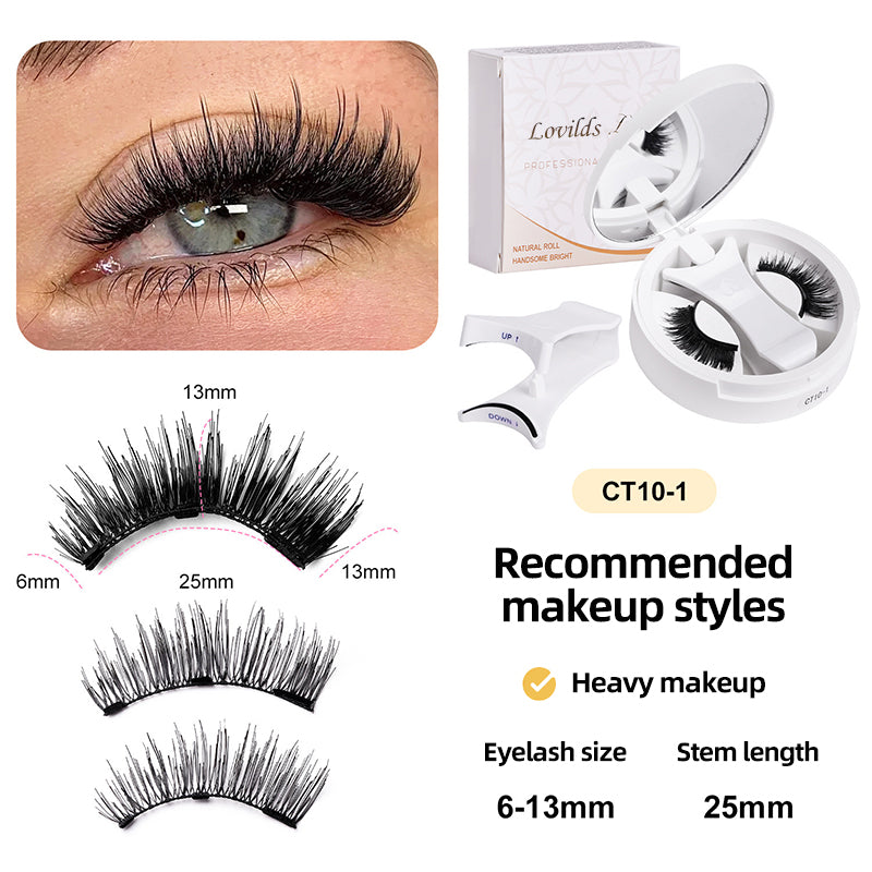 MagniLuxe™ Magnetic Lashes — Snap on Stunning, Feather-Light Glam That Lasts All Day