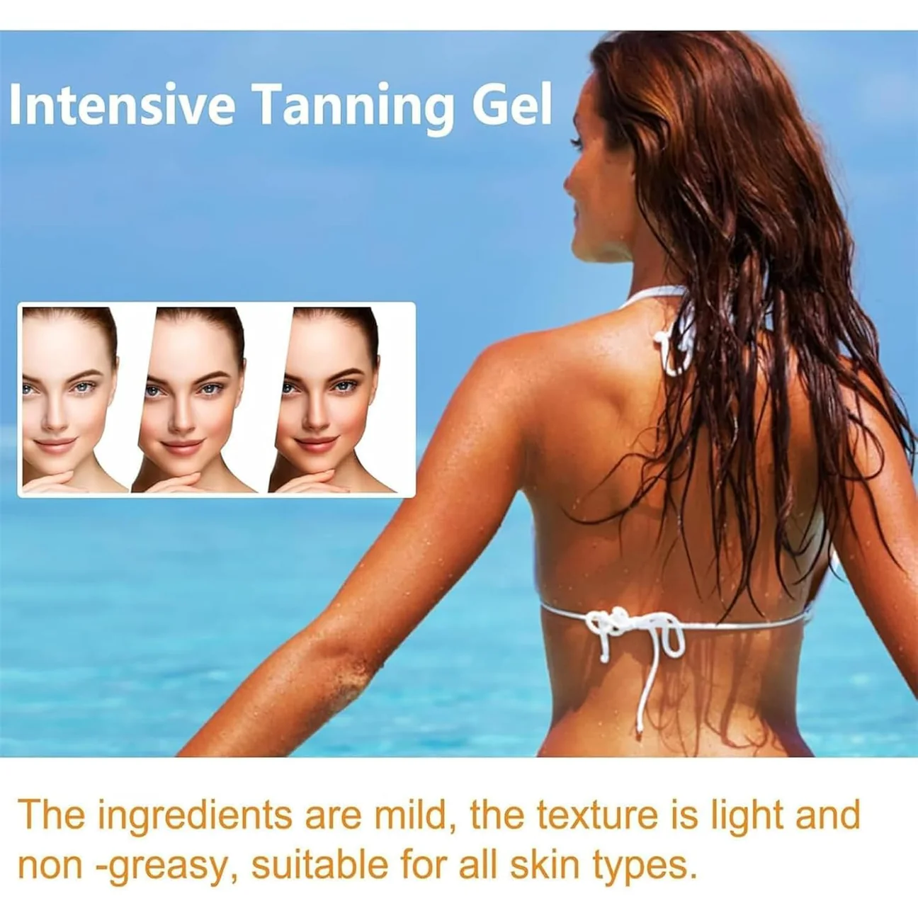 Gel bronzant intense scintillant Bronze Glow