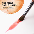 Kolinski™ Precision Brushes — Paint Every Detail with Effortless Grace and Unmatched Control