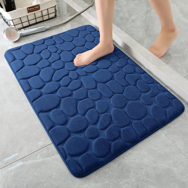ZephyrNest™ Cobblestone Mat — Wrap Your Feet in Cozy Safety and Instant Dryness
