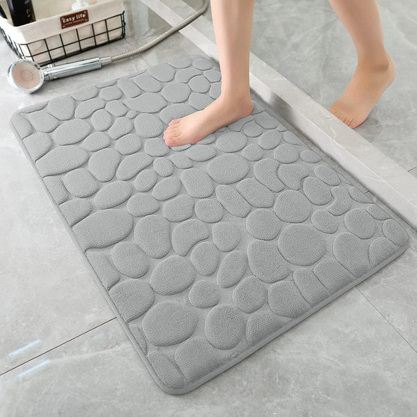 ZephyrNest™ Cobblestone Mat — Wrap Your Feet in Cozy Safety and Instant Dryness
