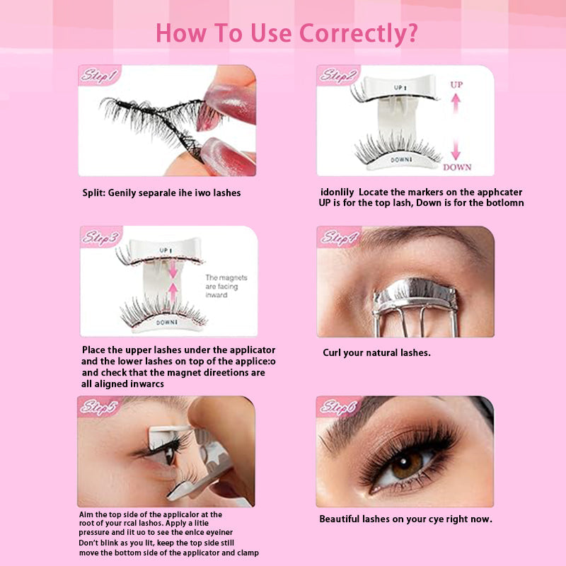 MagniLuxe™ Magnetic Lashes — Snap on Stunning, Feather-Light Glam That Lasts All Day