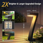 GlowRay™ Solar Pathway Lights — Transform Your Garden Into a Safe, Magical Nighttime Sanctuary