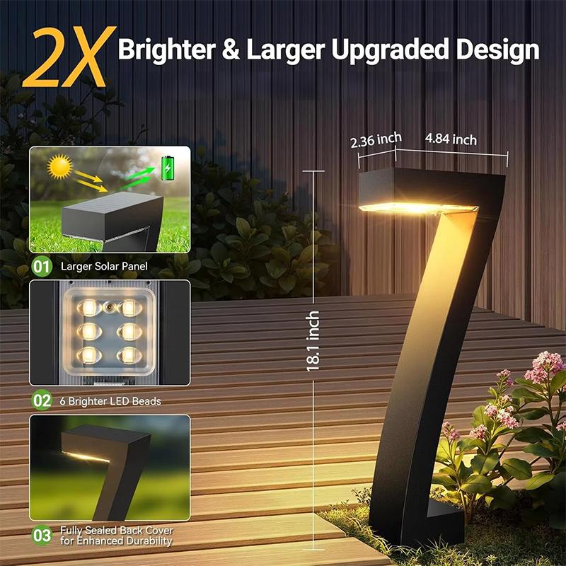 GlowRay™ Solar Pathway Lights — Transform Your Garden Into a Safe, Magical Nighttime Sanctuary