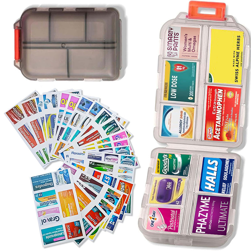 Travel Pill Organizer Box™ — Pocket-Sized Power to Keep Your Meds Safe and Sorted Everywhere