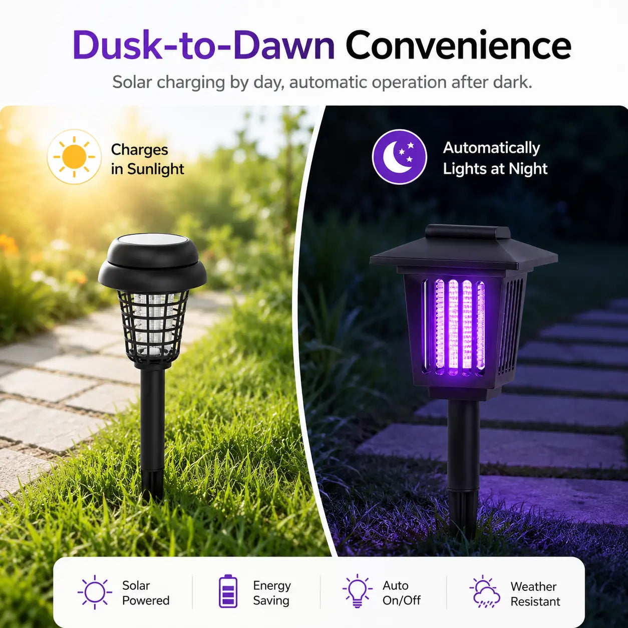 LumaGuard™ — Peaceful, Mosquito-Free Nights Powered by Pure Solar Calm