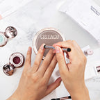 LuxeStand™ — Master Every Powder Stroke with Effortless Elegance and Precision