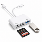 SnapSwift™ 3-in-1 USB-C Card Reader — Instantly Unlock Your Photos and Freedom from Waiting