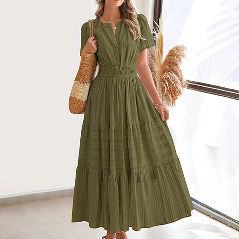 LuminaBelle™ Maxi Dress — Embrace Your Curves with Featherlight Freedom and Effortless Elegance
