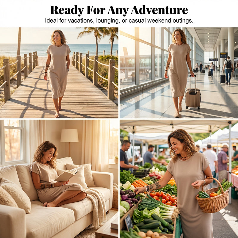SereniSilk™ — Breeze Through Your Day with Effortless Style and Comfort