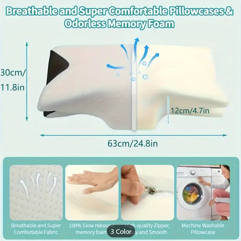 LunaRest™ — Sleep Soundly, Wake Pain-Free, and Breathe Easy Every Night