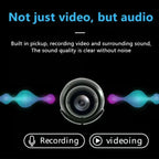 VigilLens™ Mini Camera — Stay Effortlessly Connected and Secure, Day and Night