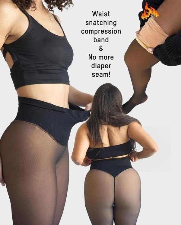 VelaTherm™ Fleece Leggings — Unleash Cozy Confidence with Every Curve-Defining Warmth
