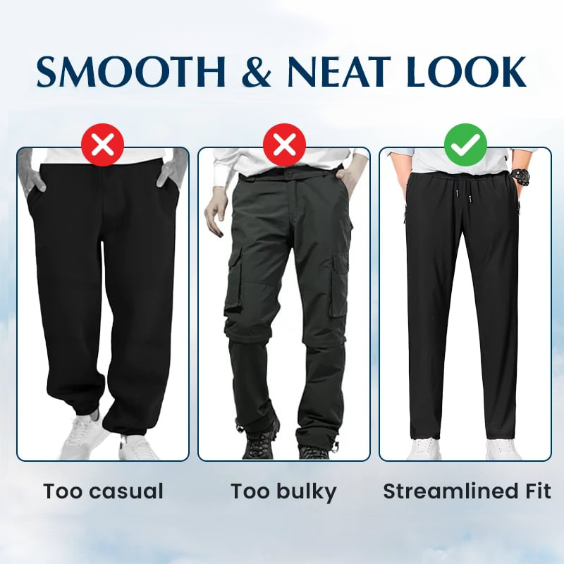 AeroGlide™ Ultra Soft Stretch Pants — Stay Dry, Move Free, Conquer Every Moment