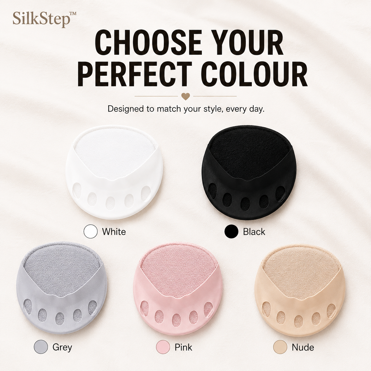SilkStep™ Insoles — Step Pain-Free and Feel Like You’re Walking on Clouds All Day (1+1 FREE TODAY!)