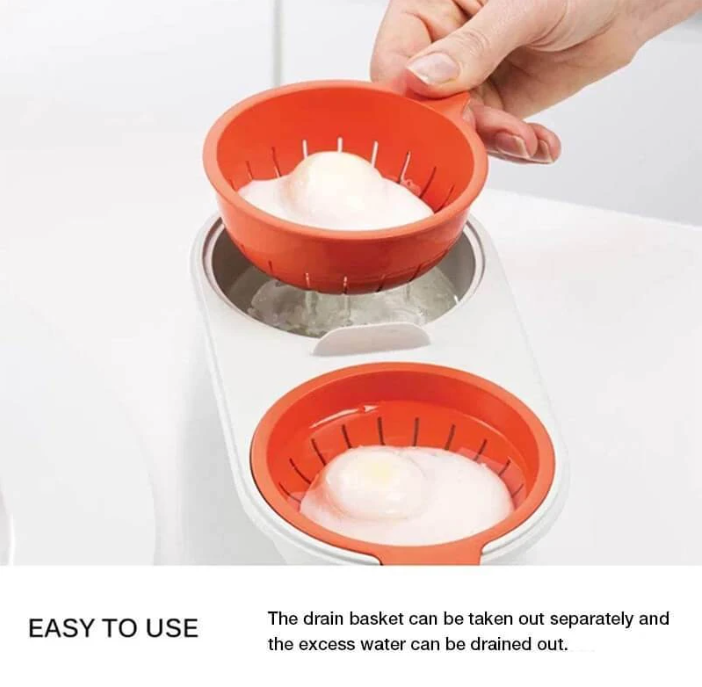 SilkPoach™ — Effortless, Creamy Poached Eggs That Brighten Every Morning