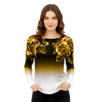 VelvetLilac™ Floral Long Sleeve — Slip into Breathable Elegance That Turns Heads Effortlessly