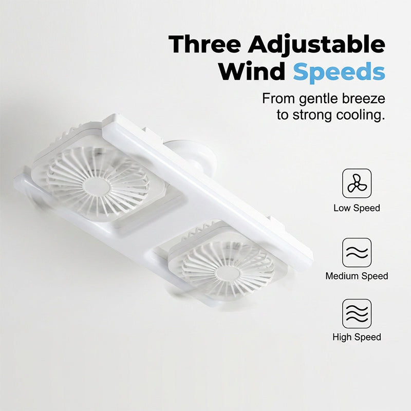 ZephyrLuxe™ — Command Your Comfort with Cool Air and Mood-Light Magic