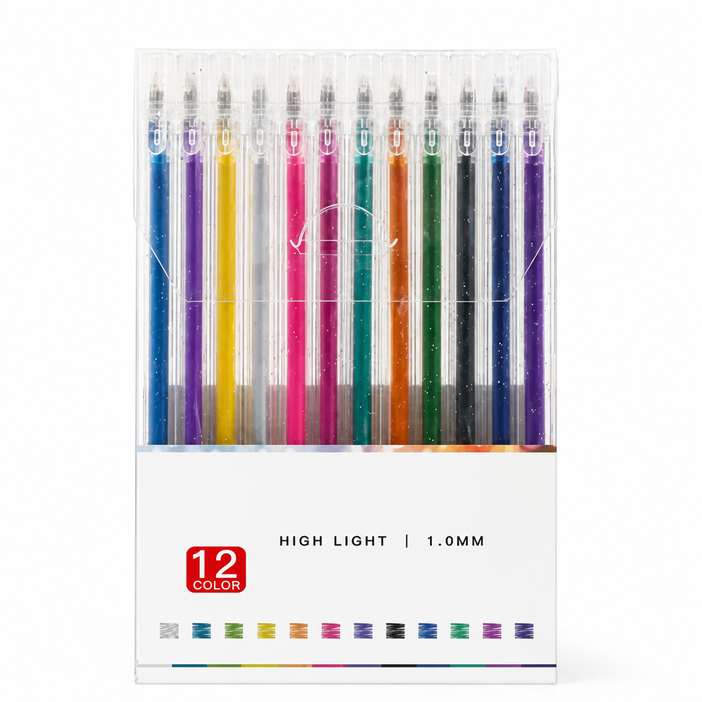Prismara™ Glitter Gel Pens — Unleash Stunning, Smudge-Proof Sparkle That Ignites Your Imagination