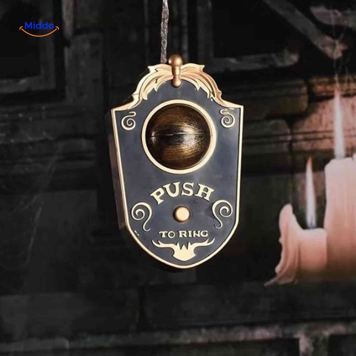 NightSight™ Doorbell — Captivate and Terrify Every Visitor with a Living, Glowing Eye