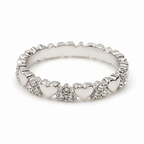 LunaLuxe™ Heart Eternity Ring — Ignite Passion and Shine with Every Glance
